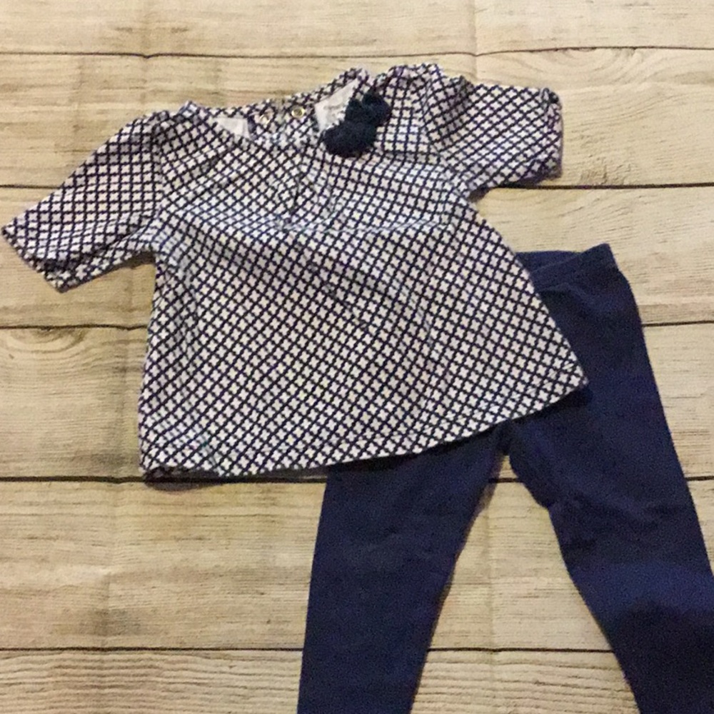 Carter’s toddler girl top and bottom set